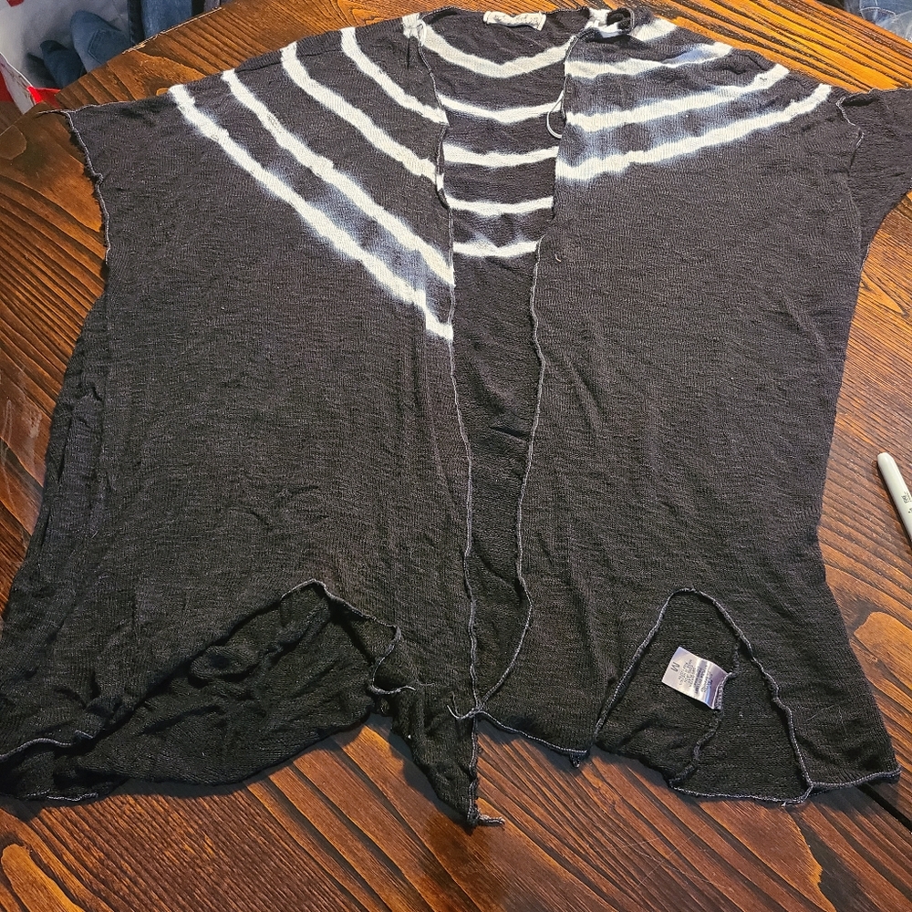 Kimono sweater no sleeves
